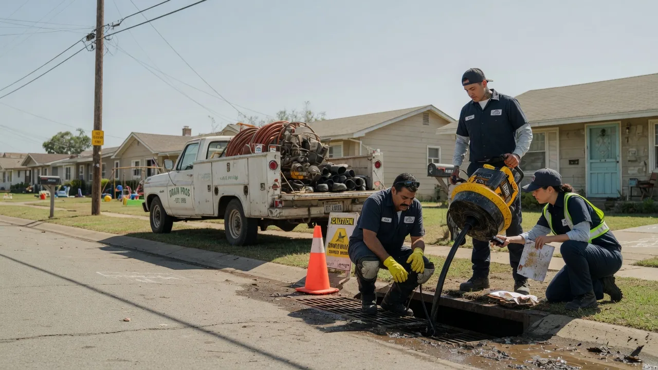 Drain Cleaning in Spurger, TX near me